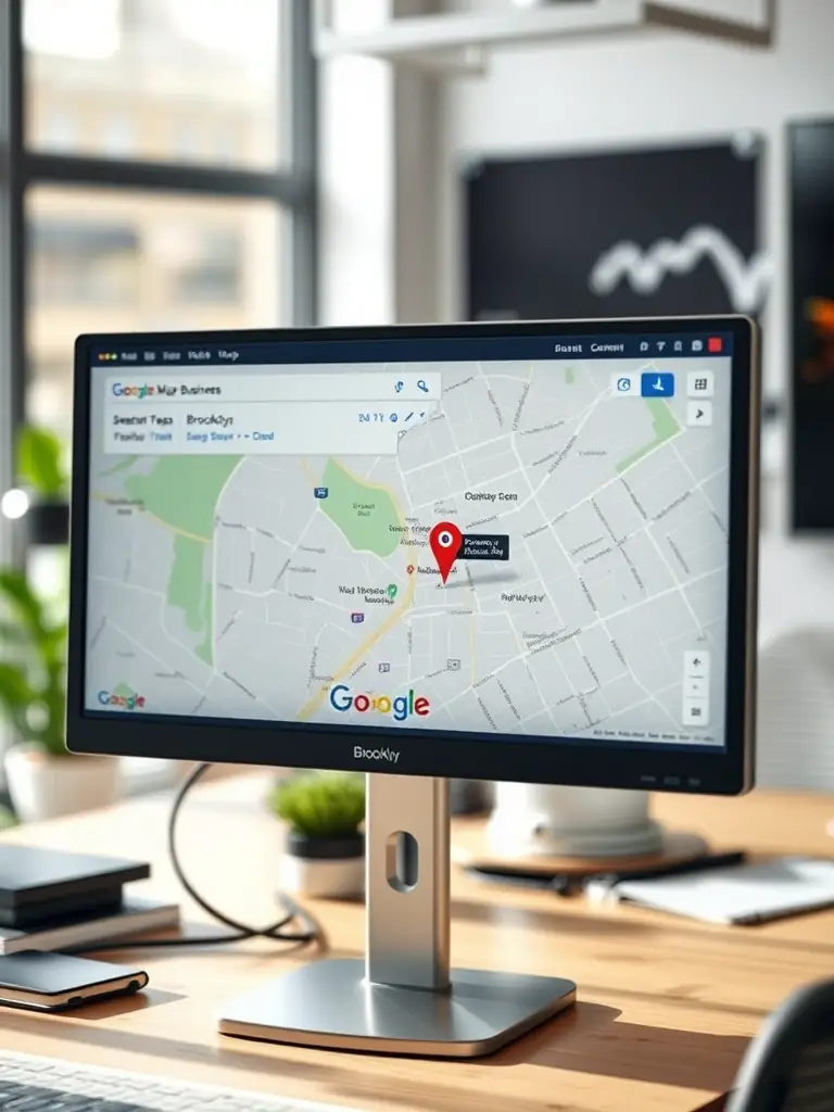 A screenshot of a Google Maps listing highlighting a local business optimized by Big Apple SEO Pros, showcasing their local SEO expertise.